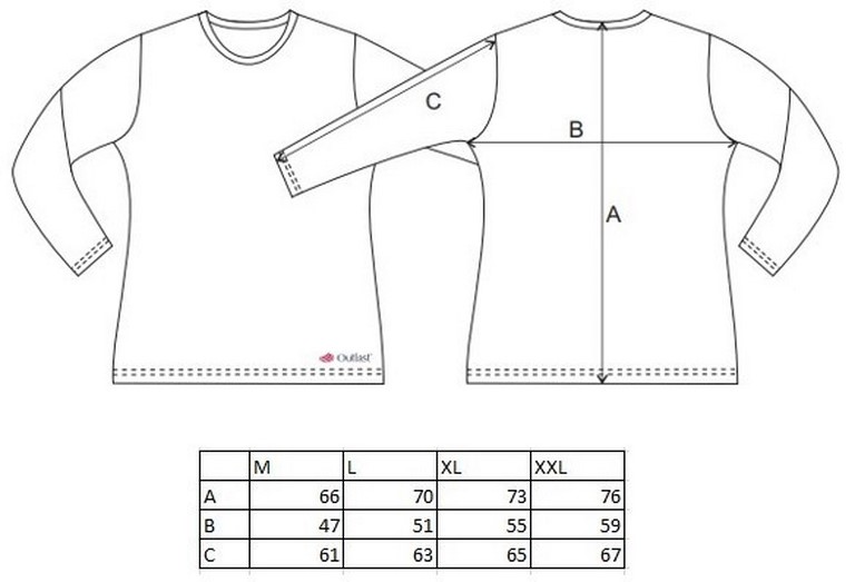 DR Herren T-Shirt dünn Outlast® - Grau meliert L – Bild 3