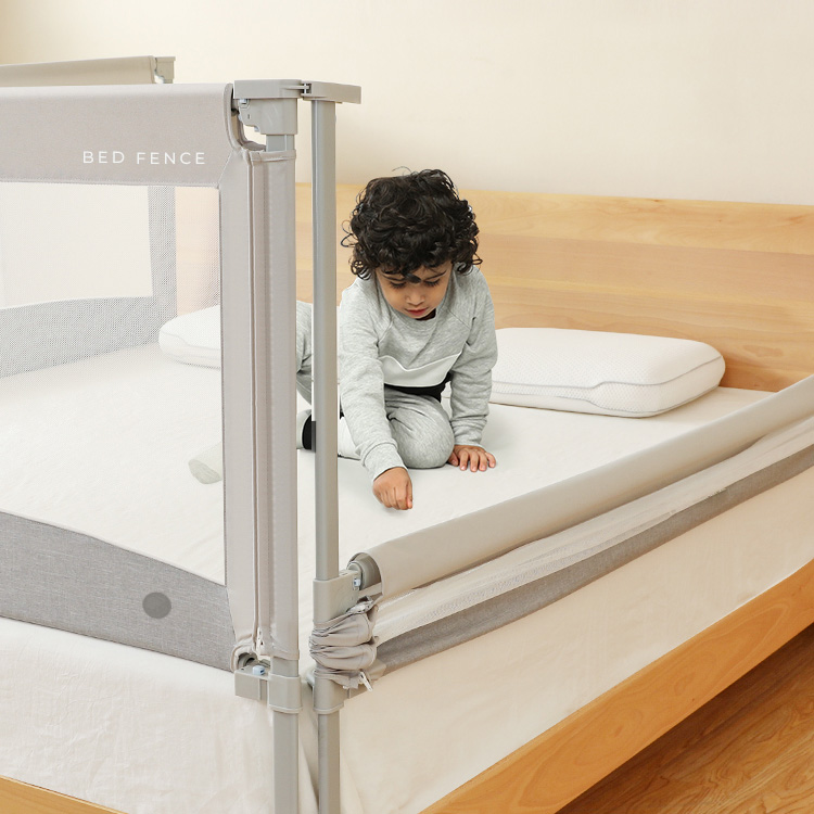 Monkey Mum® Bed Rail Economy - 120 Cm - Light Grey,Monkey Mum® Bed Rail Economy - 120 Cm - Light Grey