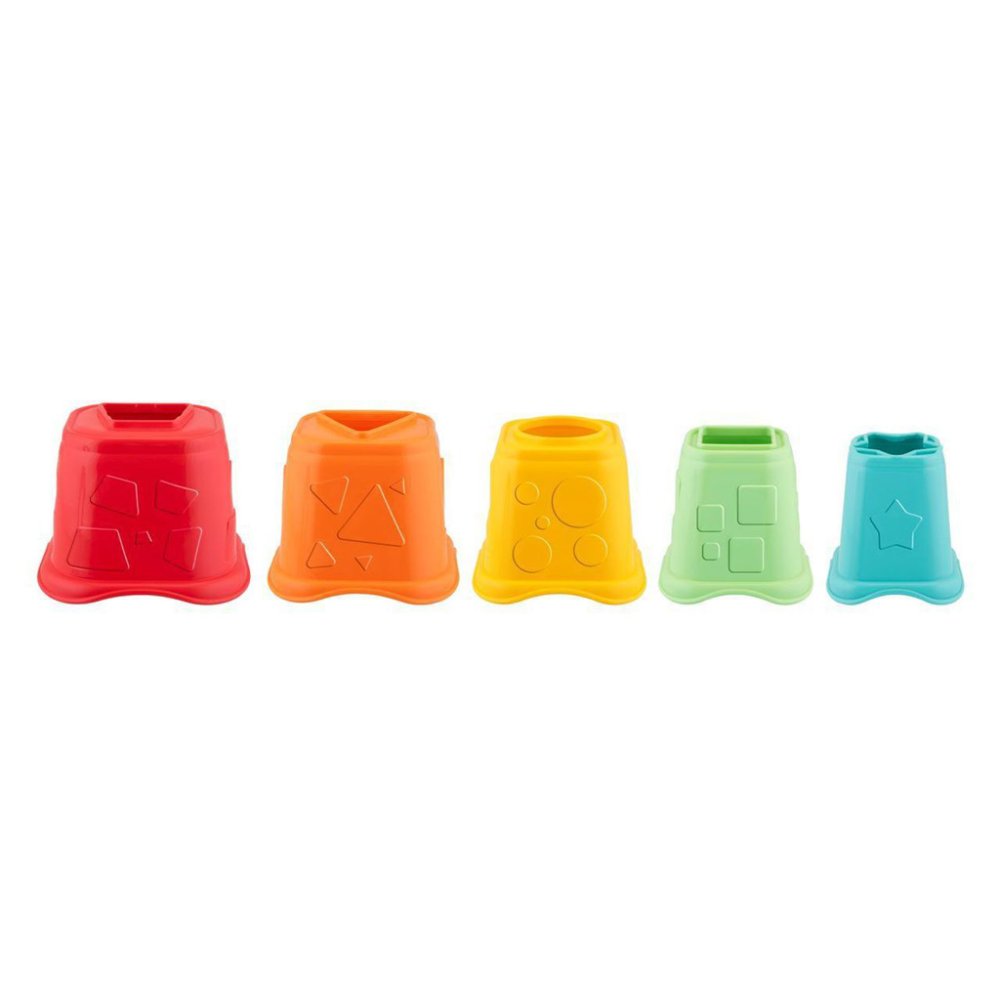 CHICCO Cups Stackable Colored Eco+ 6m+