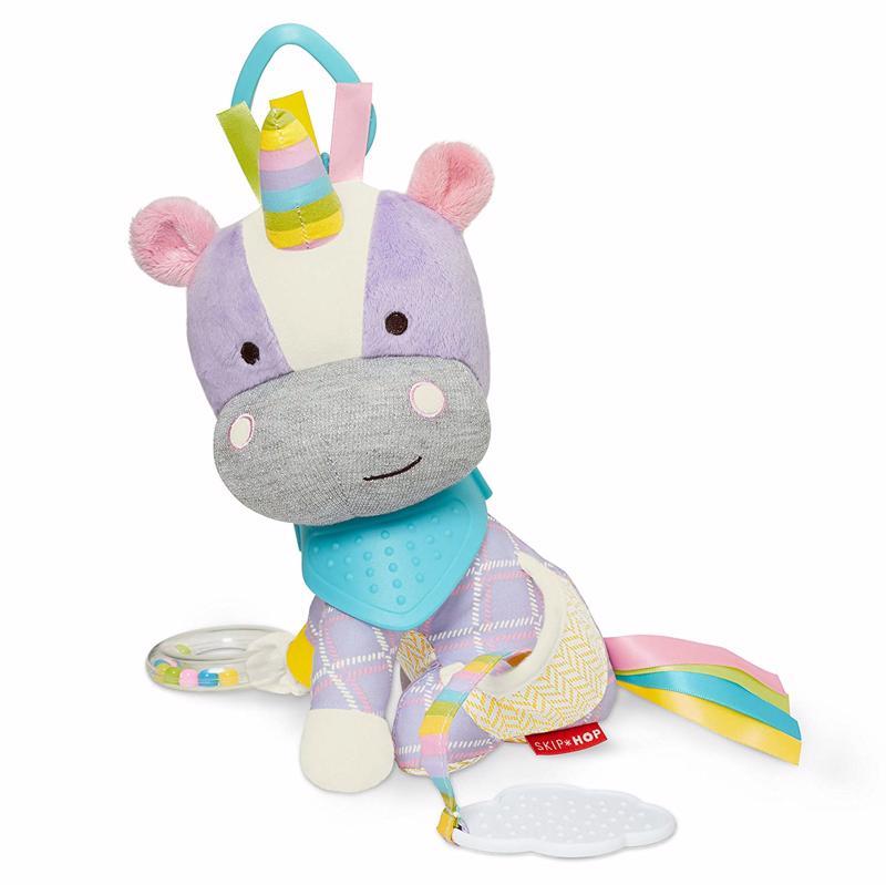 SKIP HOP Spielzeug Aktiv Auf C-Ring Bandana Buddies Einhorn 0m+