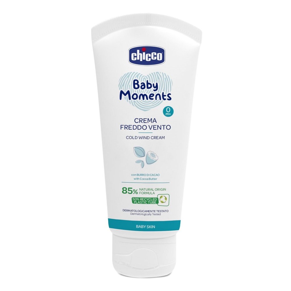 CHICCO Hideg Időjárás Elleni Védőkrém Parabének Nélkül Baby Moments 50 Ml