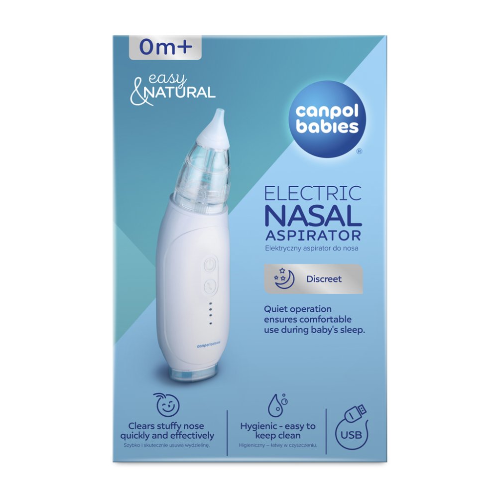 CANPOL BABIES Easy&Natural Electric Nasal Aspirator