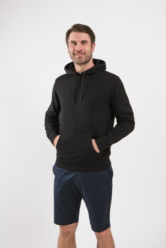 Sudadera Con Capucha De Hombre Be Lenka Essentials - Negro S Black