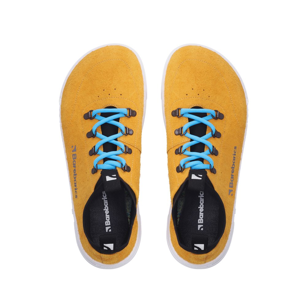 Barefoot Tenisky Barebarics Bronx - Mustard 40 Mustard