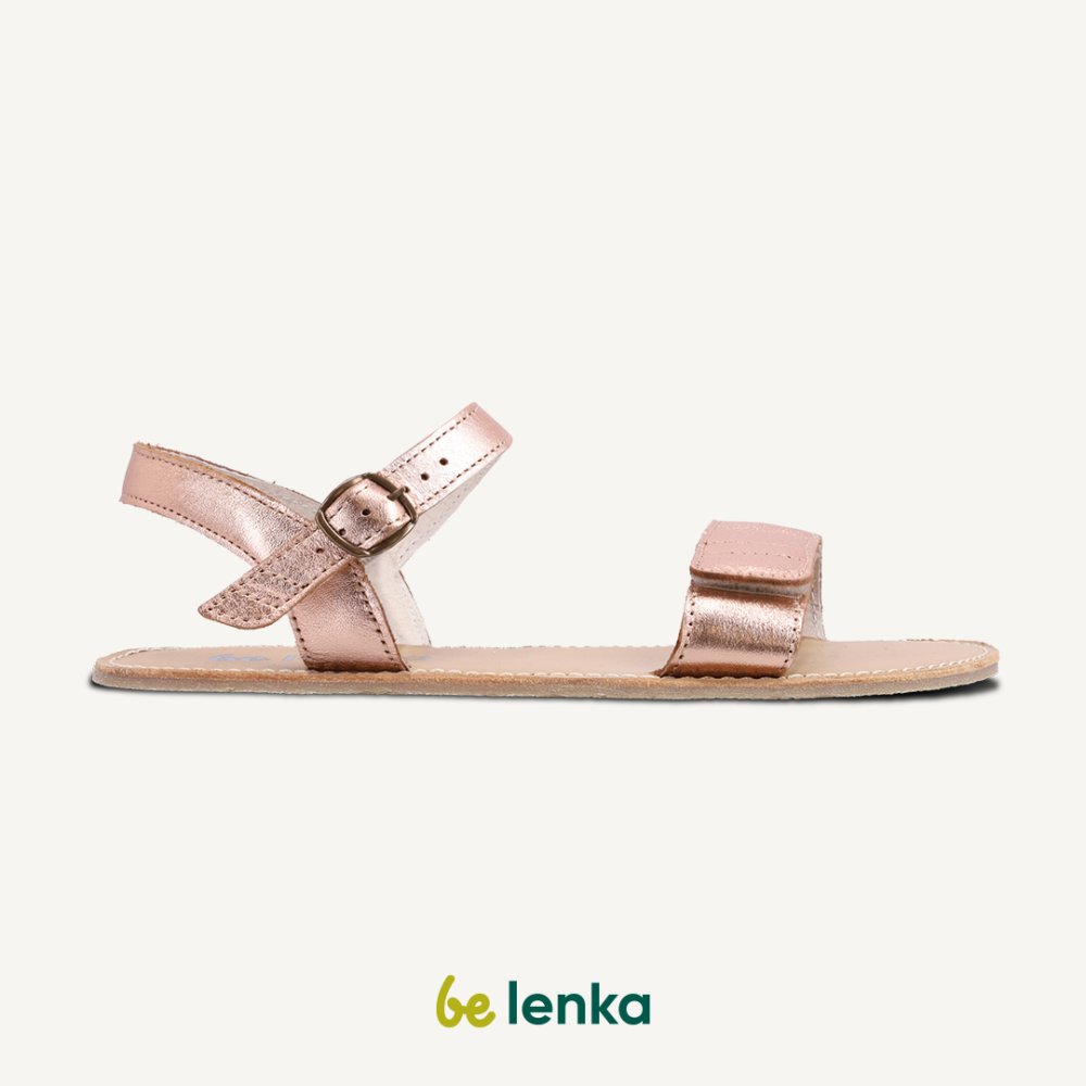 Barfußsandalen Be Lenka Grace - Roségold 38 Brown