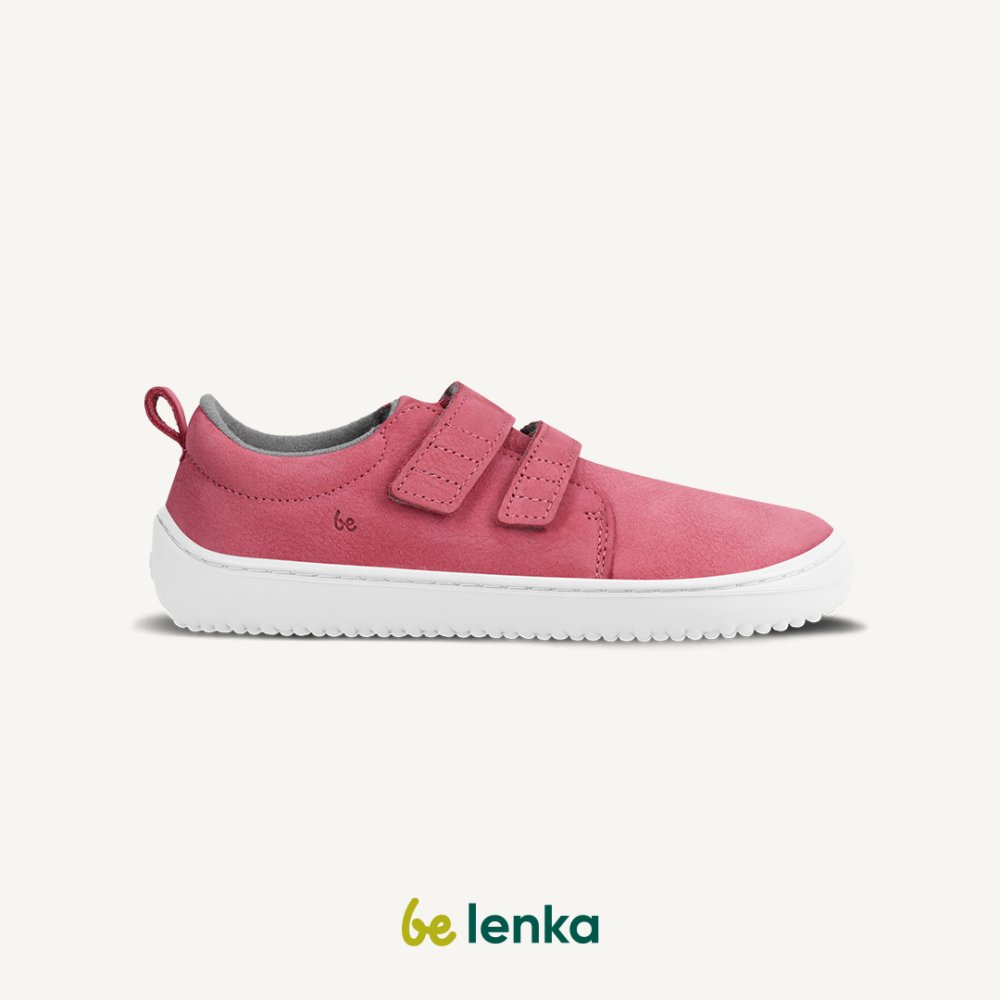 Kinderschoenen Op Blote Voeten Be Lenka Jolly - Framboos 25 Red