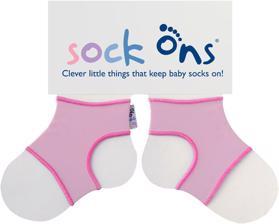 Porte-chaussettes classique KIKKO Sock Ons - Rose bébé (0-6m)
