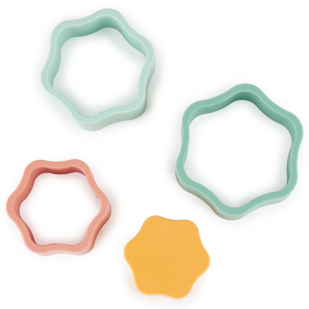 Bieco - Fiore impilabile in silicone - Tropical Vibe - immagine 6