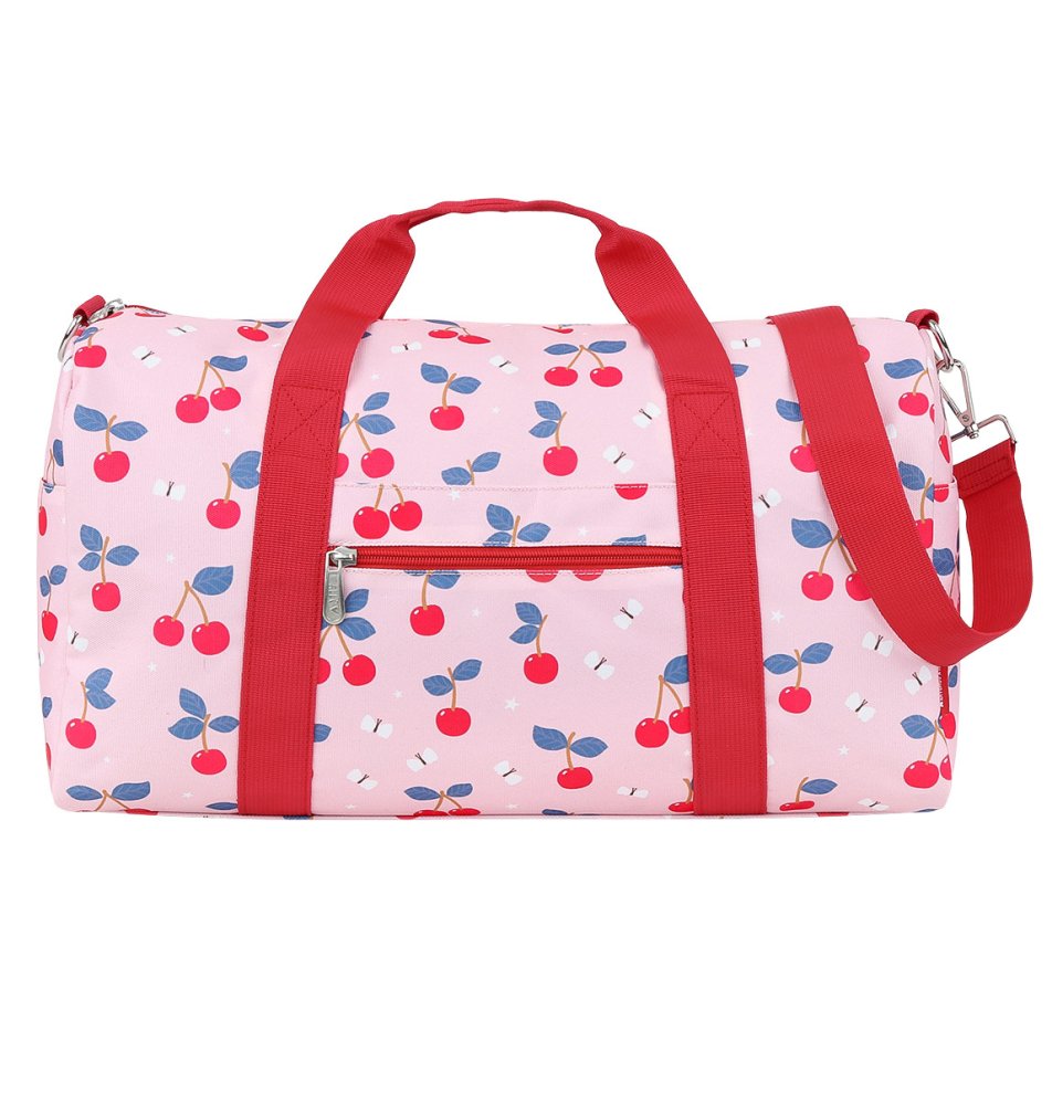 A Little Lovely Company - borsa da viaggio per bambini - ciliegie