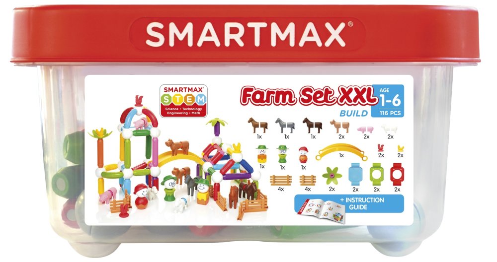SmartMax - Conteneur - Kit Ferme XXL - 116 pièces