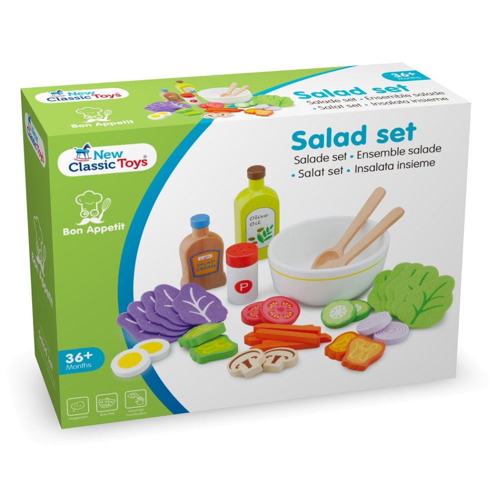 Ensemble en bois - créez votre propre salade – Image 6