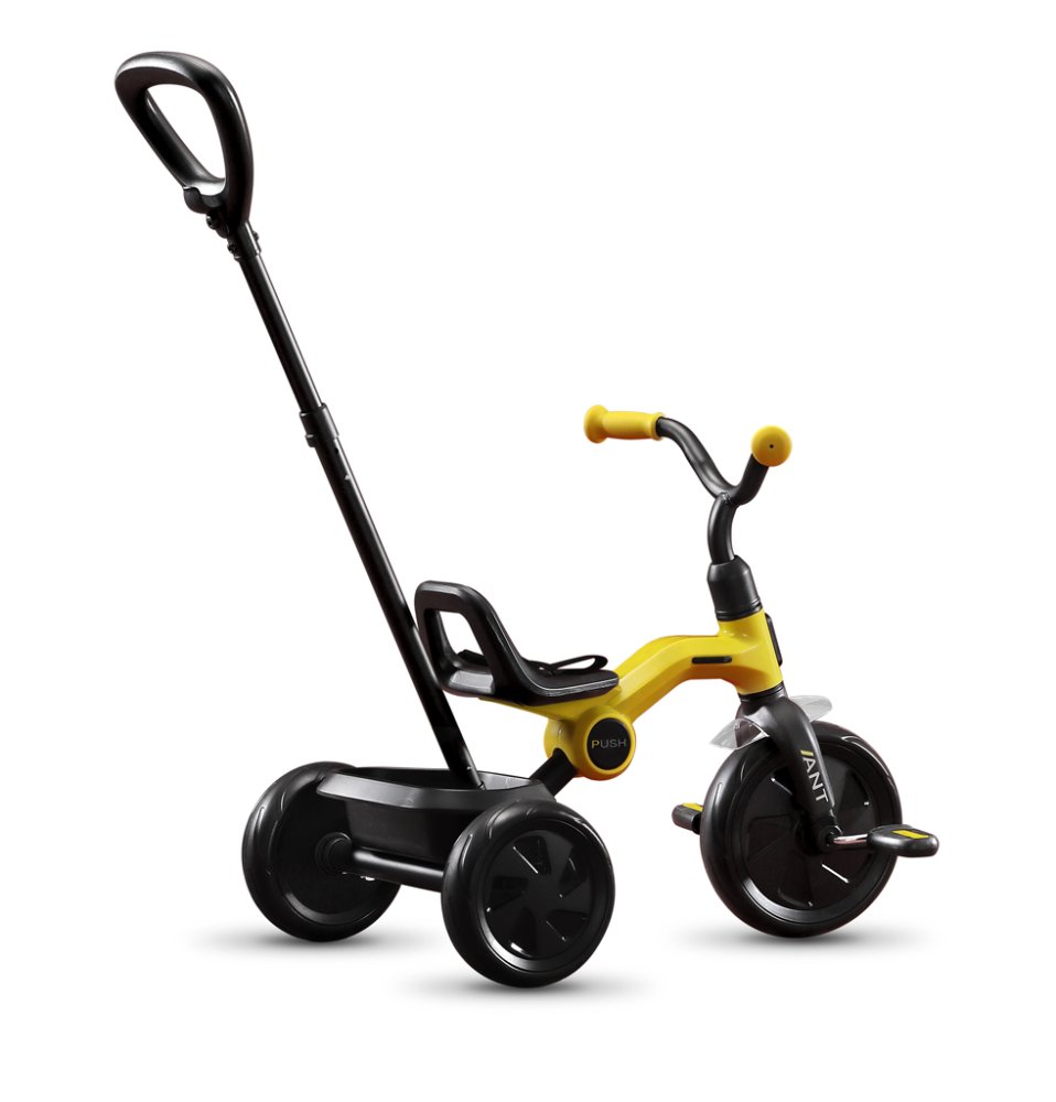 QPLAY Triciclo Ant Plus Yellow, età 2-6 anni - immagine 3