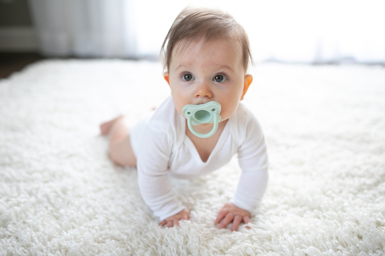 DR.BROWN'S Smoczek HappyPaci 0-6m 2 szt., niebieski/zielony (PS12008) - obrazek 4