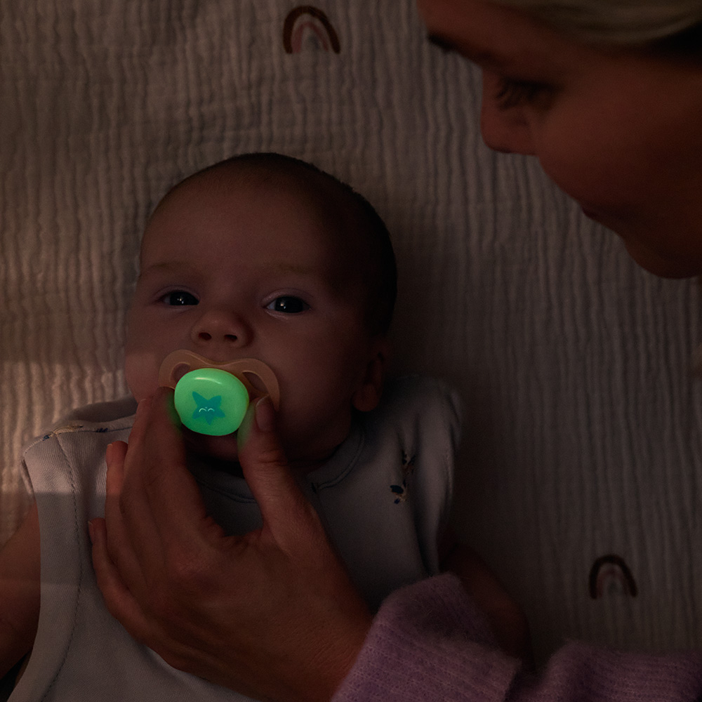 Philips AVENT Sucette Ultrastart nuit 0-2m fille, 2 pièces – Image 4