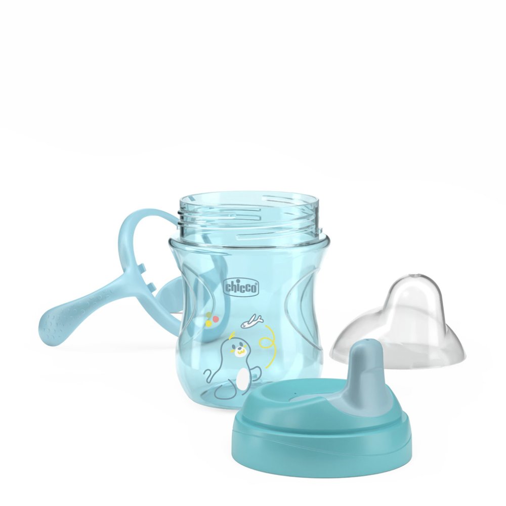CHICCO Tazza Training con manici teal, 6m+ - immagine 5