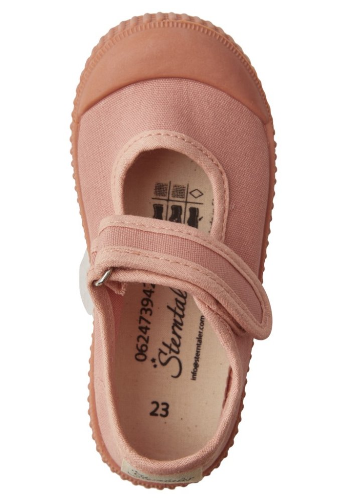 STERNTALER Chaussures basses antidérapantes à velcro rose fille taille 22 18-24 m – Image 5