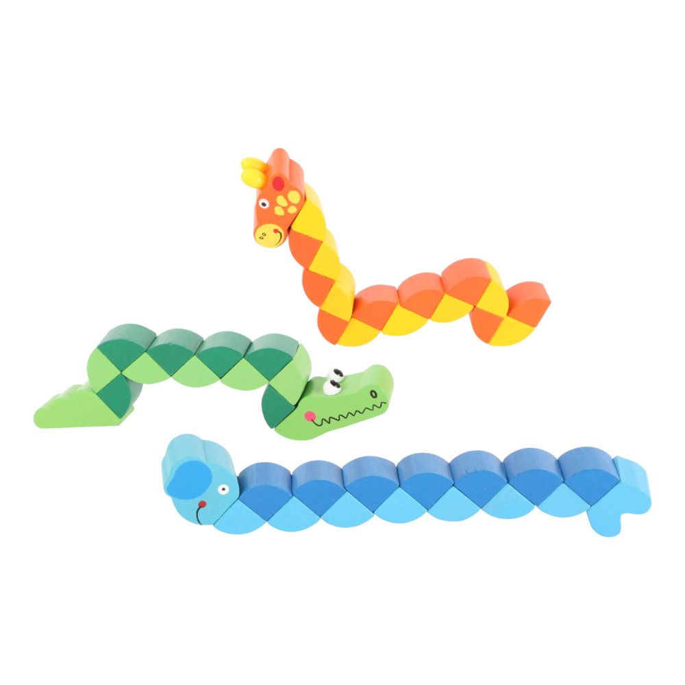 small foot Bunte Stapeltiere aus Holz 1 Stk.