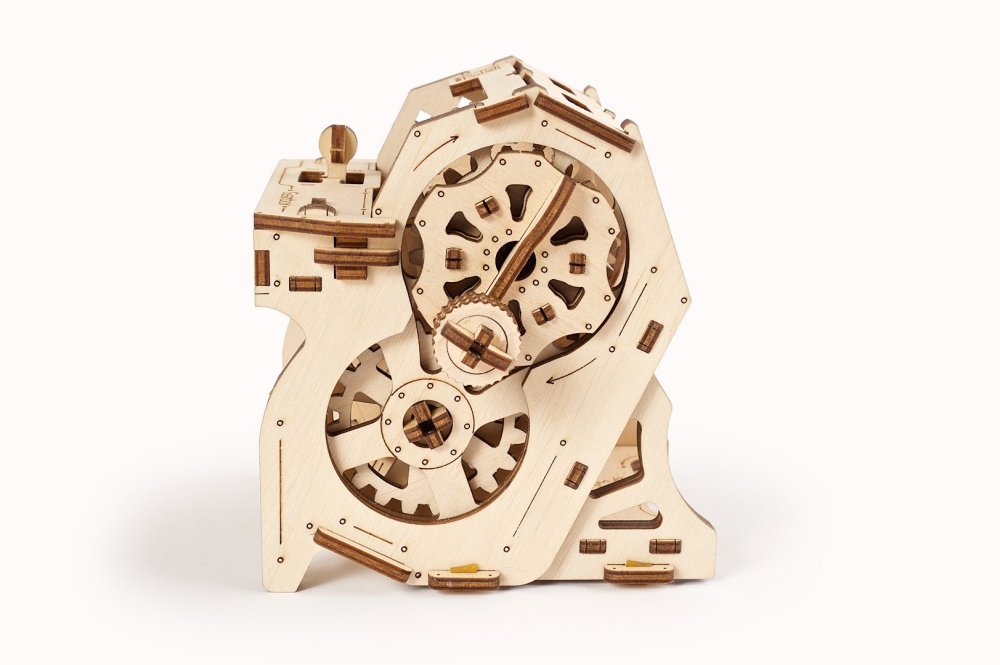 Ugears Puzle mecánico de madera 3D STEM, juego educativo de engranajes - Imagen 3