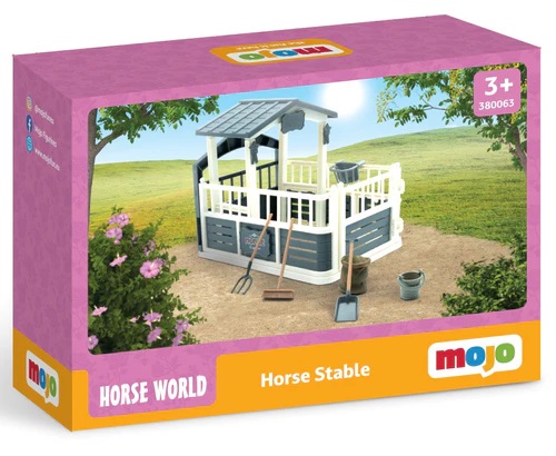 Écurie pour chevaux Mojo avec accessoires