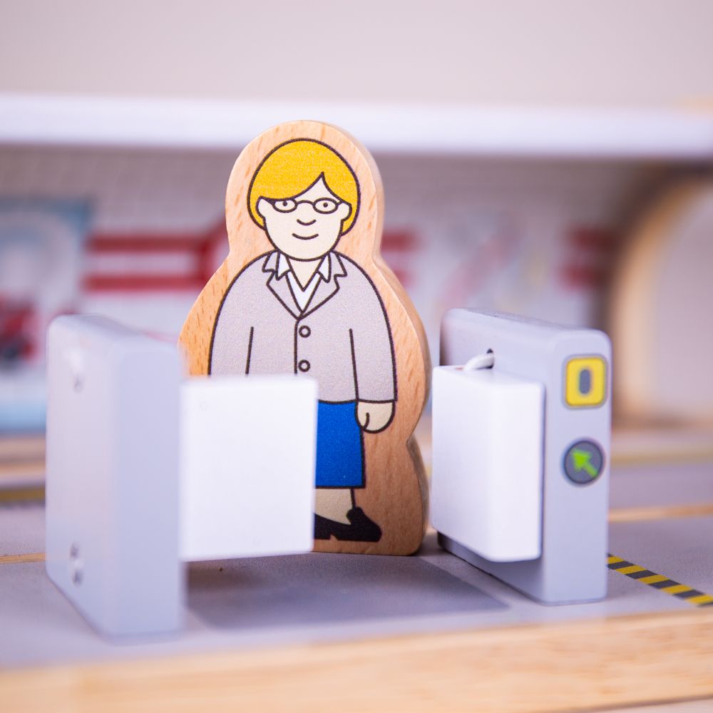 Bigjigs Rail Stacja metra - obrazek 3