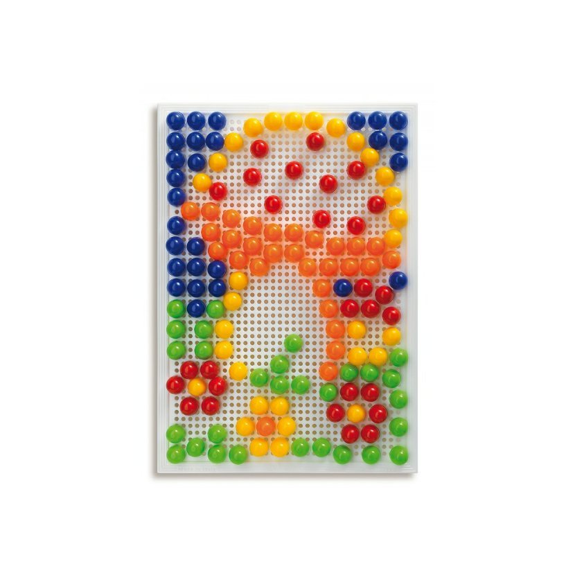 Quercetti Mosaïque FantaColor Portable 150 pièces (Ø15 mm) – Image 4