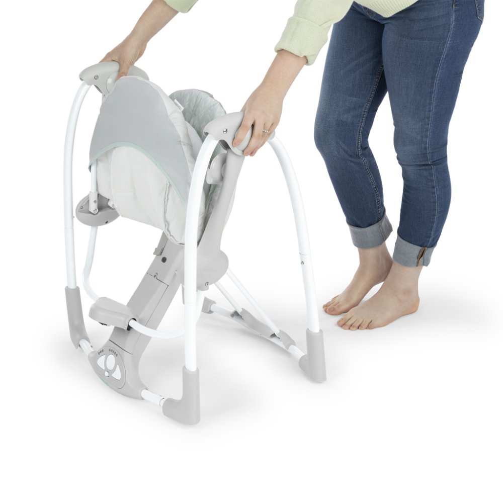 INGENUITY Konvertierbare Reiseschaukel mit Melodie Cozy Spot™ 0m+ bis 9kg – Bild 4