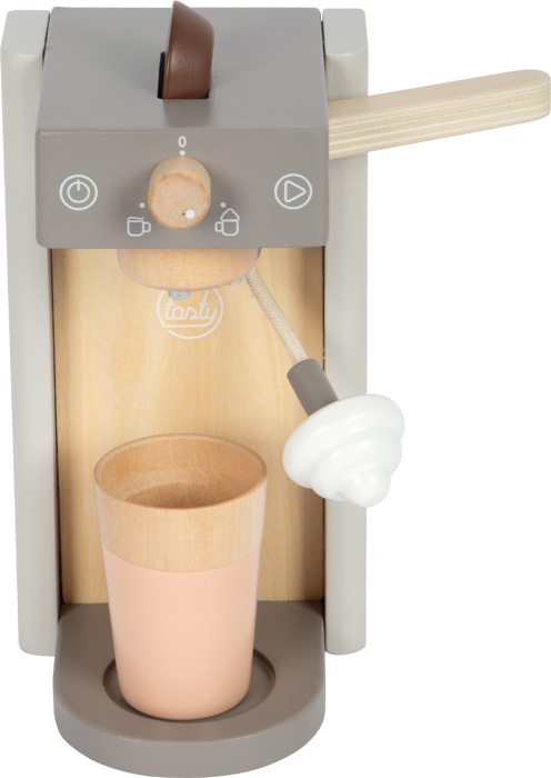 small foot Machine à café en bois avec accessoires Tasty gris – Image 6