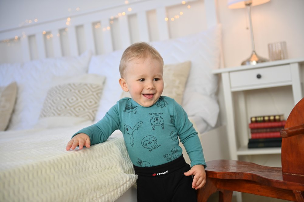 Body col cache-cœur IMPRIMÉ Outlast® - animaux jaune-vert/jaune-vert 86 – Image 7