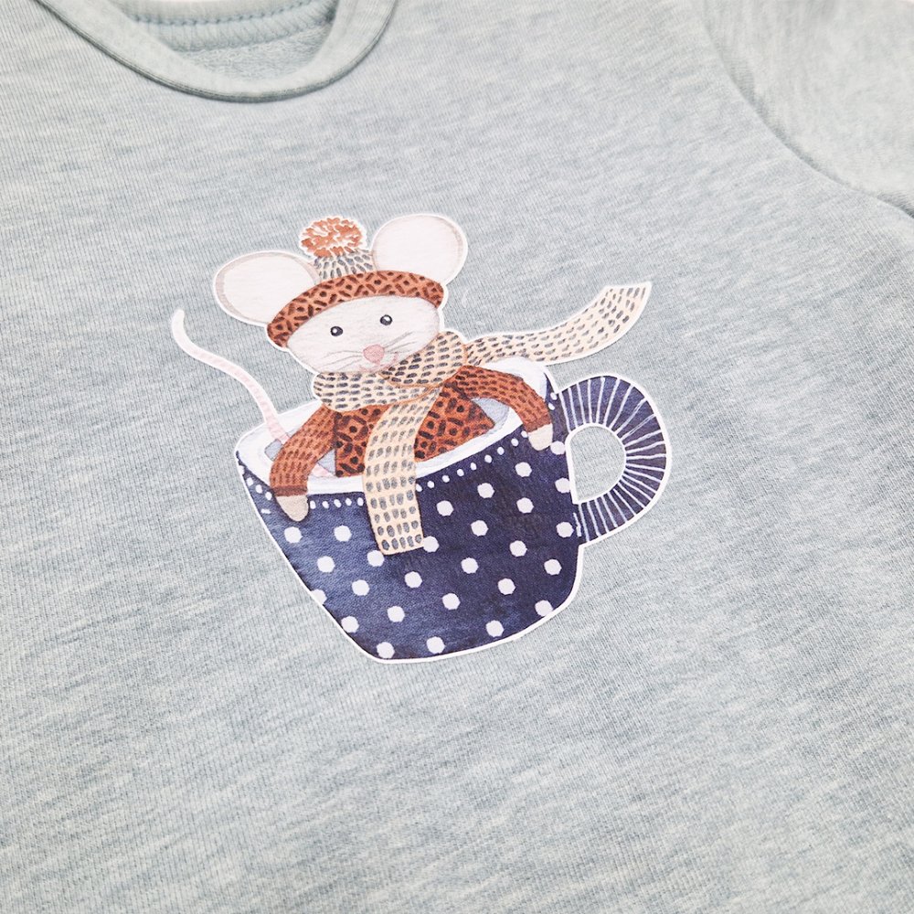 Body patineuse image DR Outlast® - lichen chiné 68 – Image 4