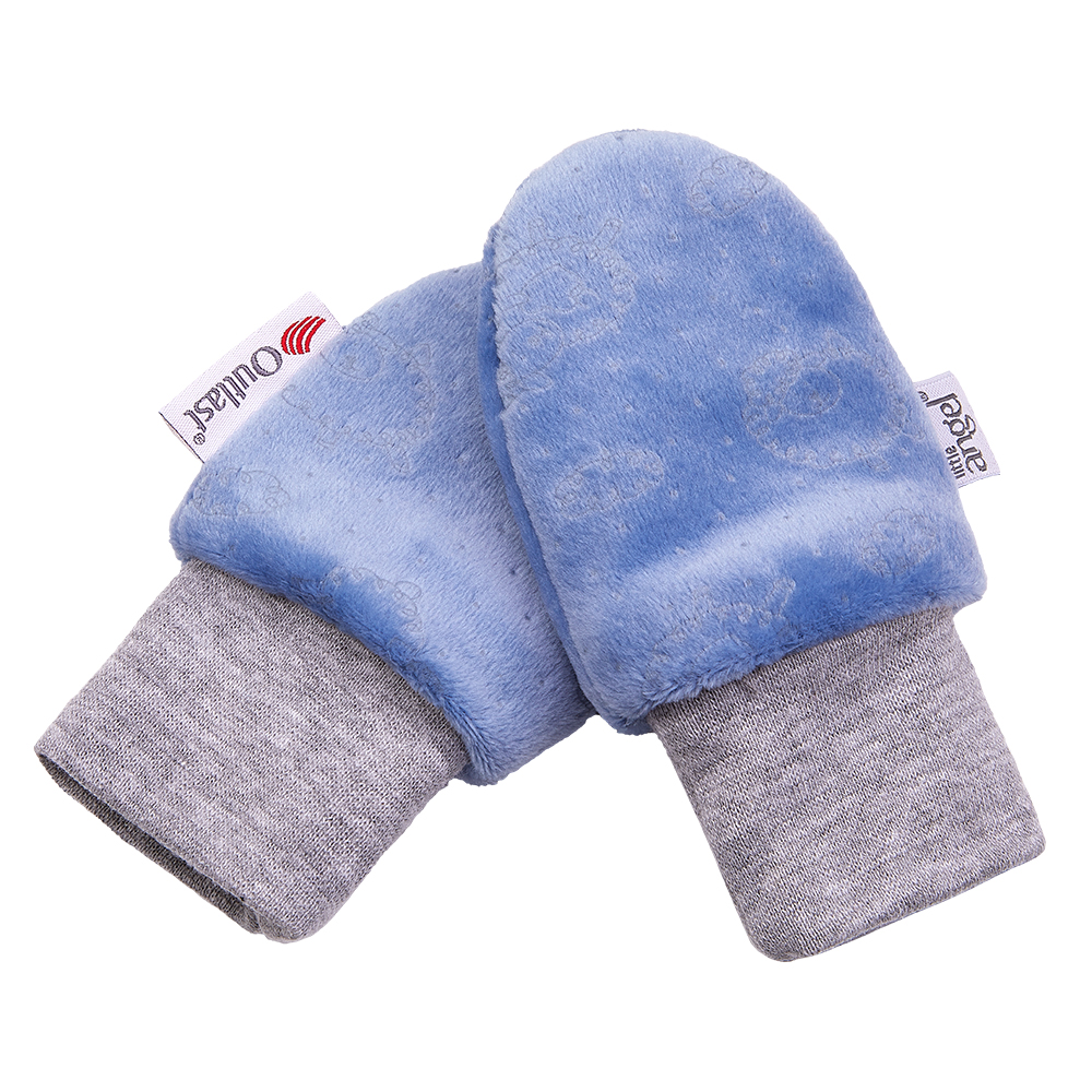 Guanti NICKI senza pollice Outlast® - azzurro chiaro-pecore 1