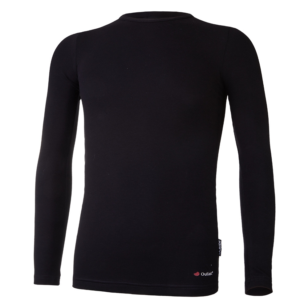 DR T-Shirt dünn Outlast® - Schwarz 164