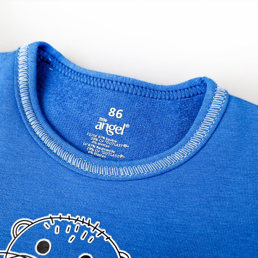 Maglietta smyk immagine DR Outlast® - blu royal 98 - immagine 4