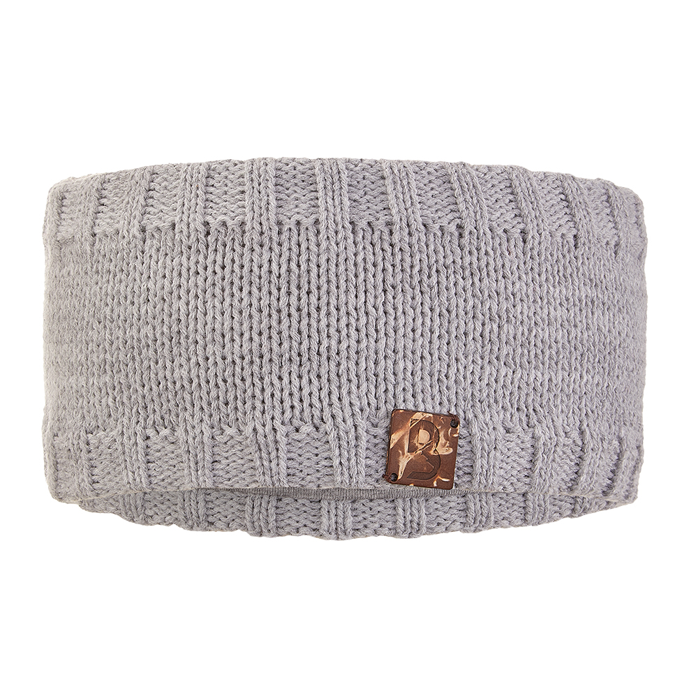Diadema de punto liso Outlast ® - gris claro 5 | 49-53 cm