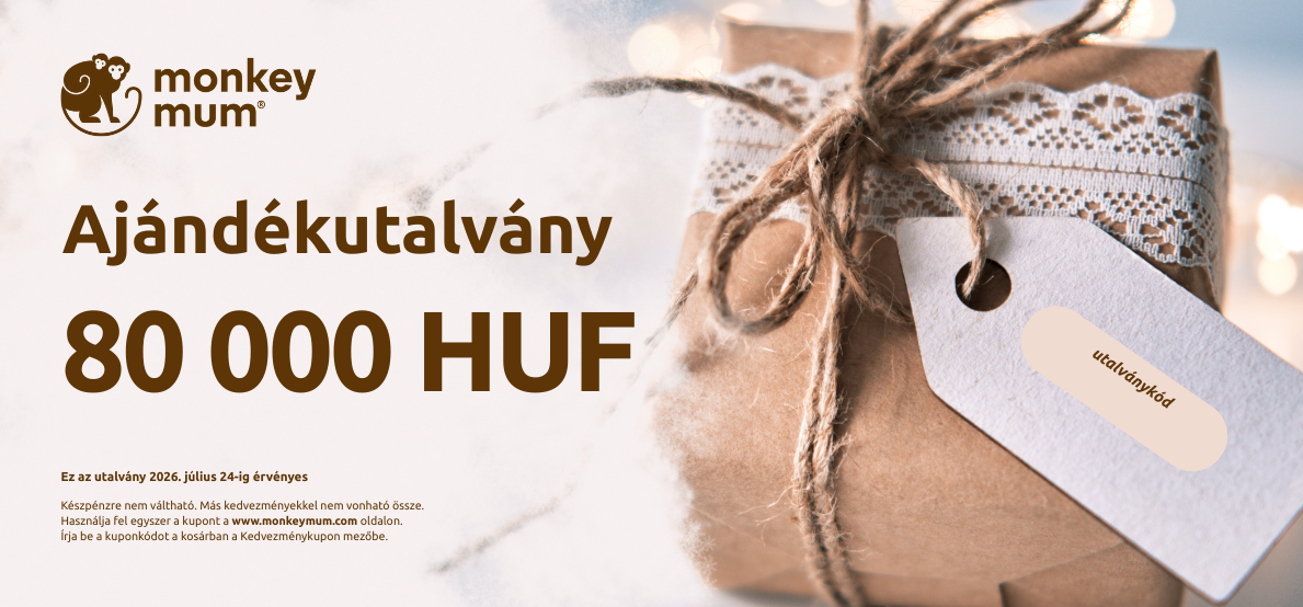 Ajándékutalvány értéke 80 000 HUF Természetes