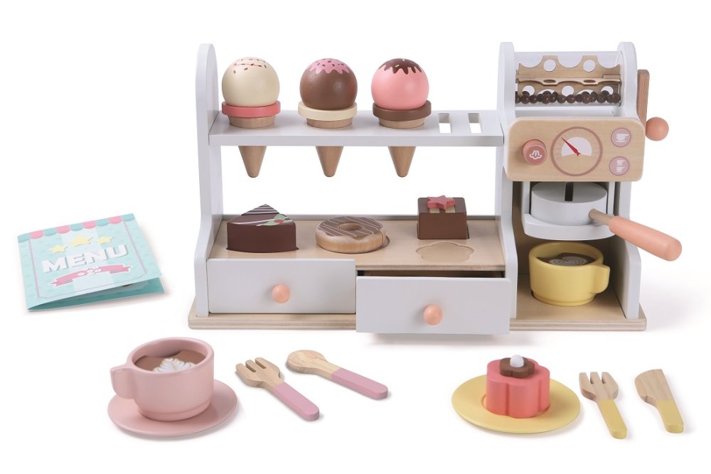 2Kids Toys Drewniana cukiernia 2 w 1