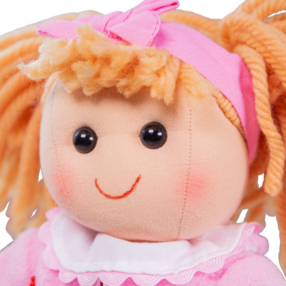Bigjigs Toys Látková panenka Kelly 34 cm (obrázek 8)