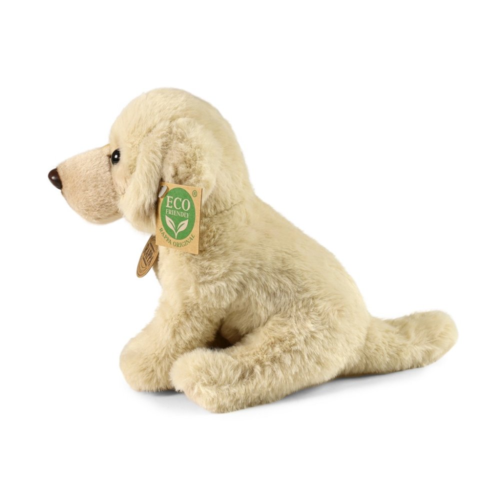 Rappa Plyšový pes pyrenejský horský sedící 23 cm SOFT COLLECTION, ECO-FRIENDLY (obrázek 4)