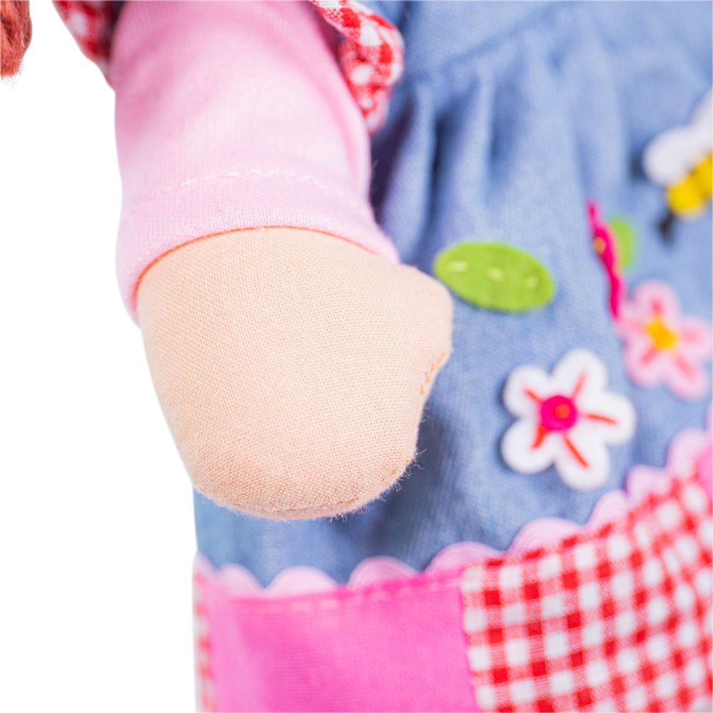 Bigjigs Toys Látková panenka Melody 34 cm (obrázek 7)