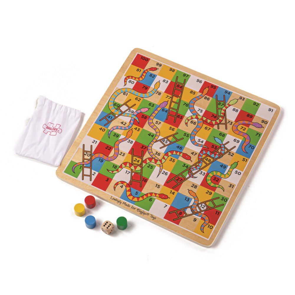 Bigjigs Toys Hadi a žebříky 2 (obrázek 8)