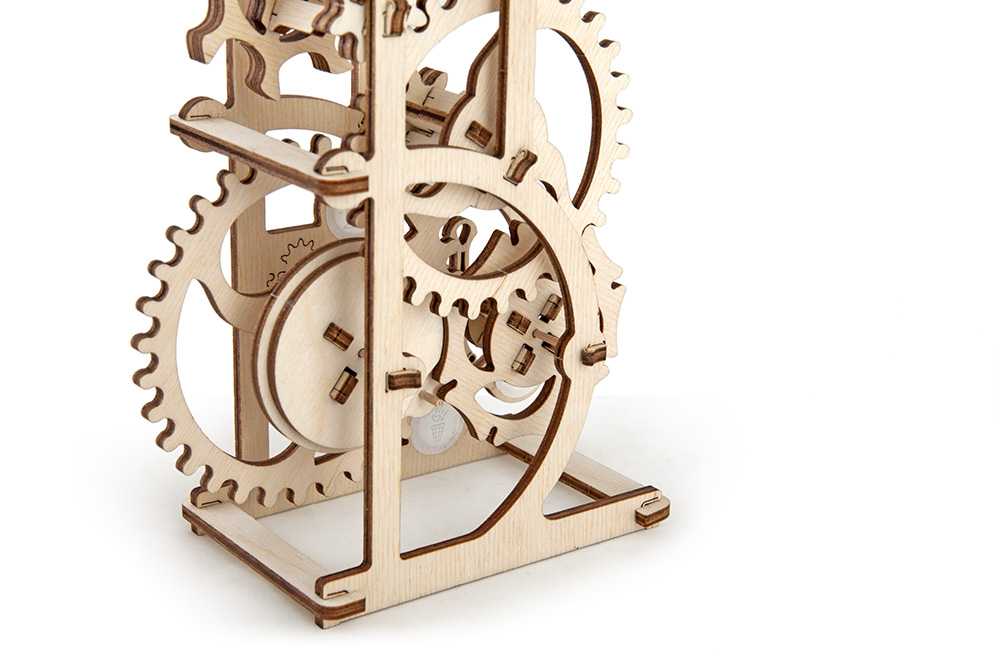 Ugears 3D dřevěné mechanické puzzle Dynamometr (obrázek 4)
