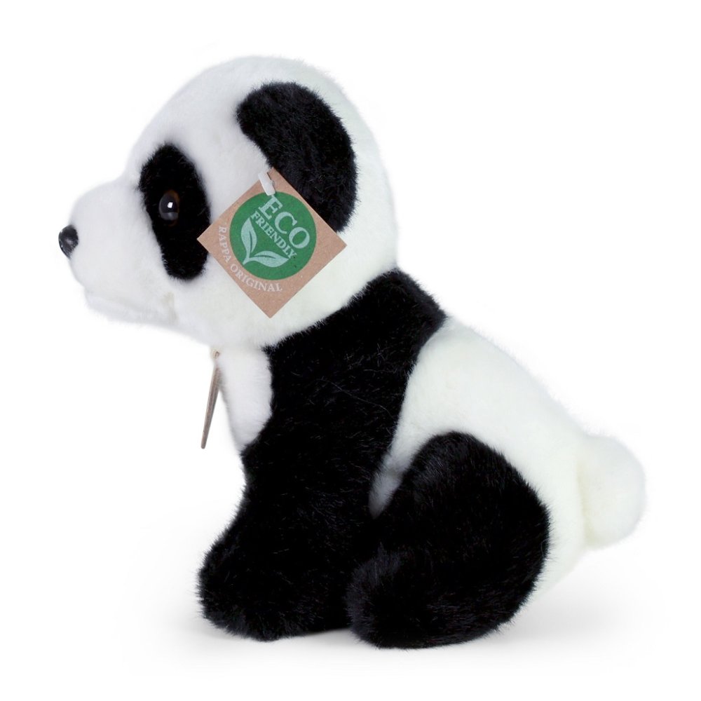 Rappa Plyšová panda sedící 18 cm ECO-FRIENDLY (obrázek 4)