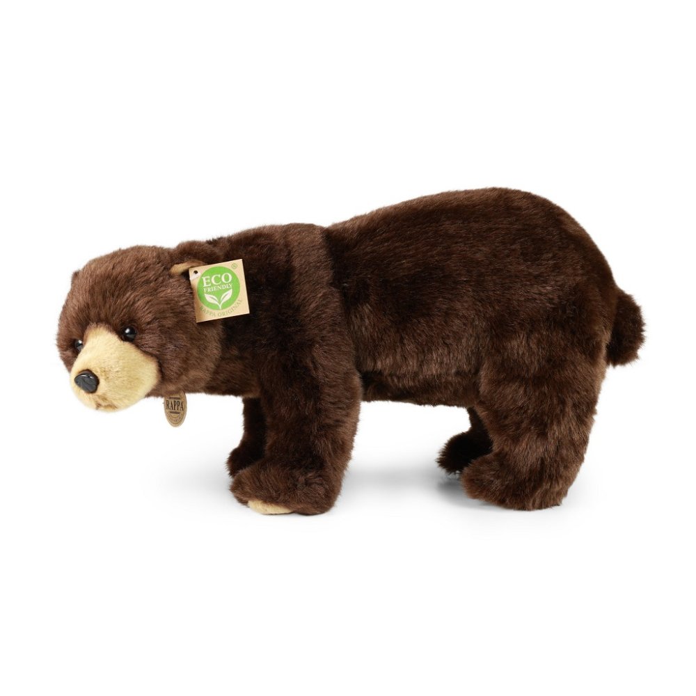 Rappa Plyšový medvěd hnědý stojící 40 cm ECO-FRIENDLY (obrázek 3)