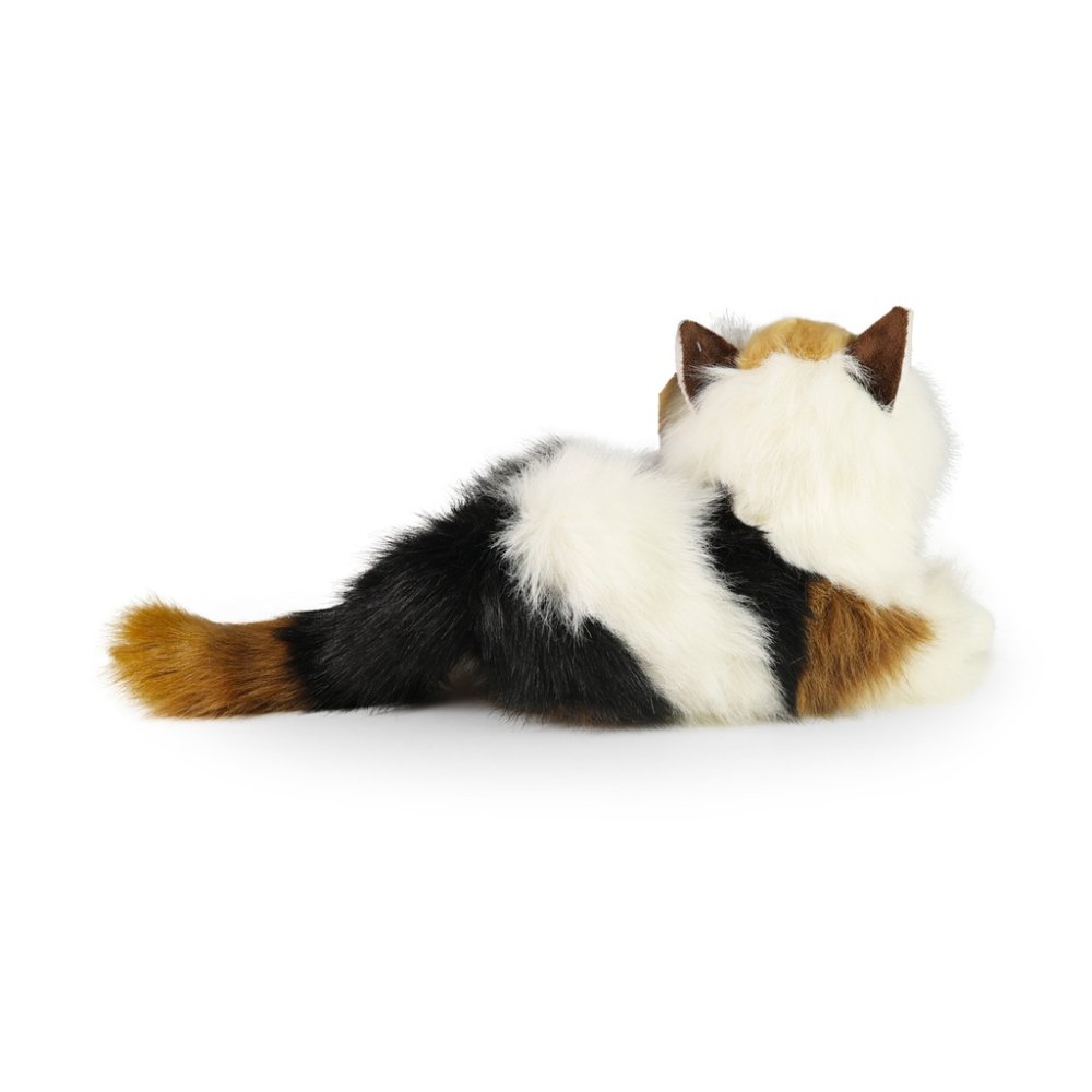 Rappa Plyšová kočka calico trojbarevná 30 cm ECO-FRIENDLY (obrázek 4)