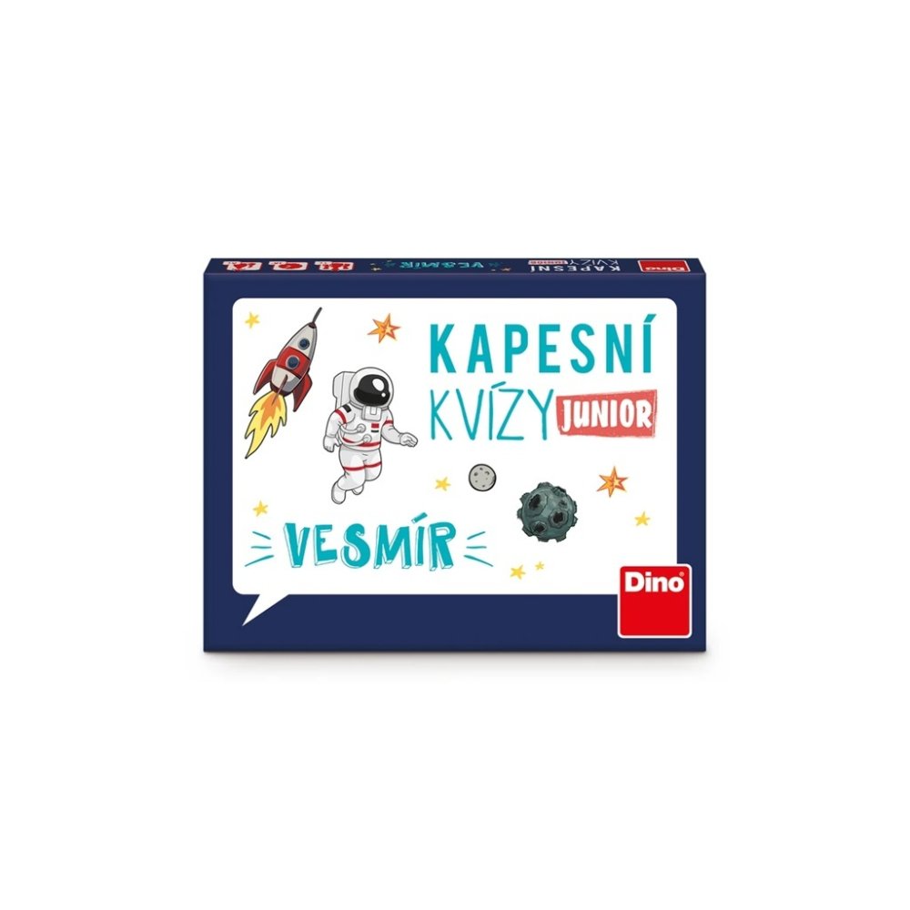 Dino Kapesní kvízy JUNIOR Vesmír (obrázek 3)