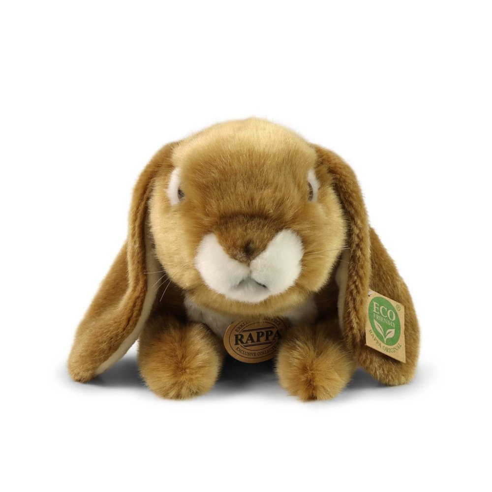 Rappa Plyšový králík hnědý 25 cm ECO-FRIENDLY (obrázek 4)