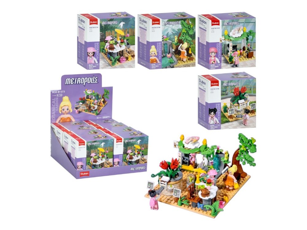 Sluban Metropolis M38-B1373D Botanická zahrada Fotografka exotických rostlin