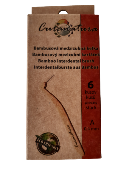 Brossettes Interdentaires En Bambou - A (0,4 Mm)
