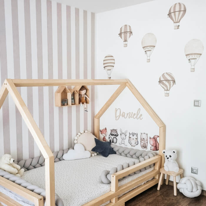 Vinilos Decorativos Para Niños - Vinilos De Globos En Tonos Neutros