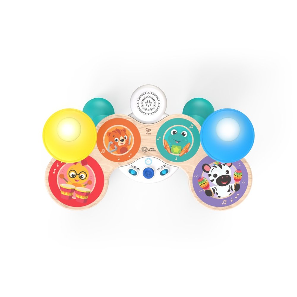 BABY EINSTEIN Zabawkowy Zestaw Perkusyjny Razem W Tune Drums™ Connected Magic Touch™ HAPE 12m+