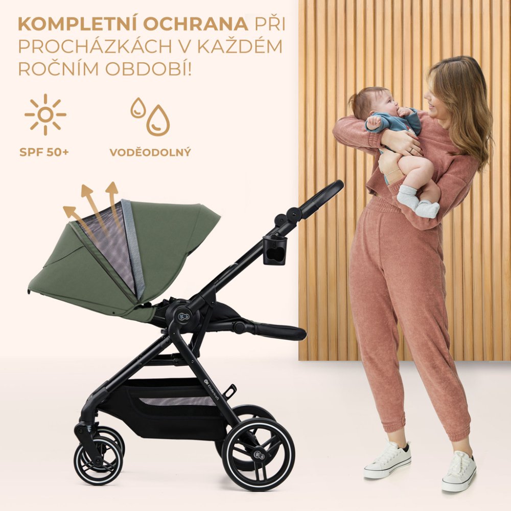 KINDERKRAFT SELECT Passeggino Sportivo Yoxi Mystic Green